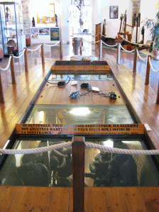 La pièce maîtresse du musée : une reproduction de bateau négrier