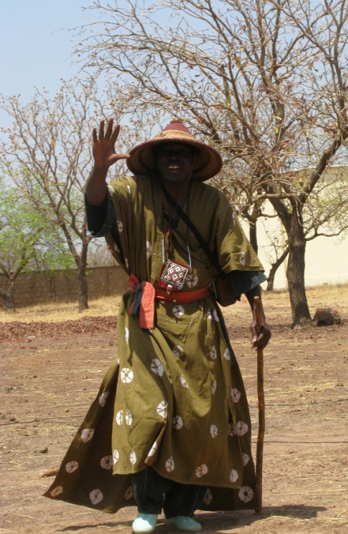 Un autre des costumes traditionnels de Ouitien Dembele.